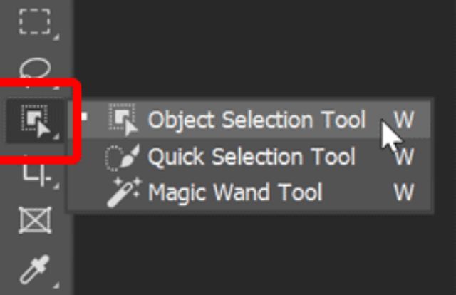 Tính năng trong Object Selection Tool của Photoshop 2022